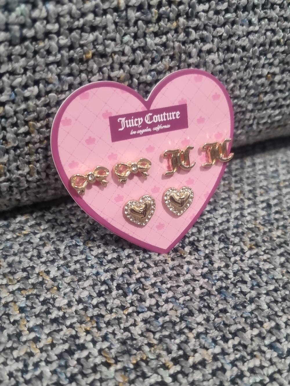 JUICY COUTURE 3-pair Earring Set - Picture 5 of 6